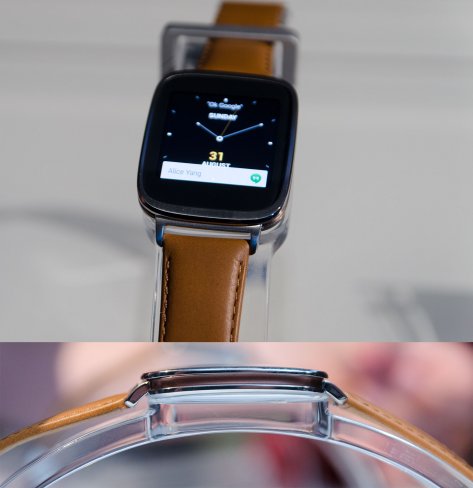 Die ASUS ZenWatch ist die erste Smartwatch des Herstellers und setzt auf Edelstahl und italienisches Leder