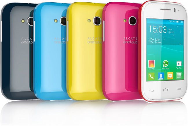 Das neue Alcatel OneTouch POP FIT ist in vielen Farben erhältlich [Bildmaterial: Alcatel]