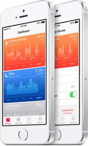 Im HealthKit werden alle relevanten Daten über die eigene Gesundheit aufgezeichnet [Bildmaterial: Apple]