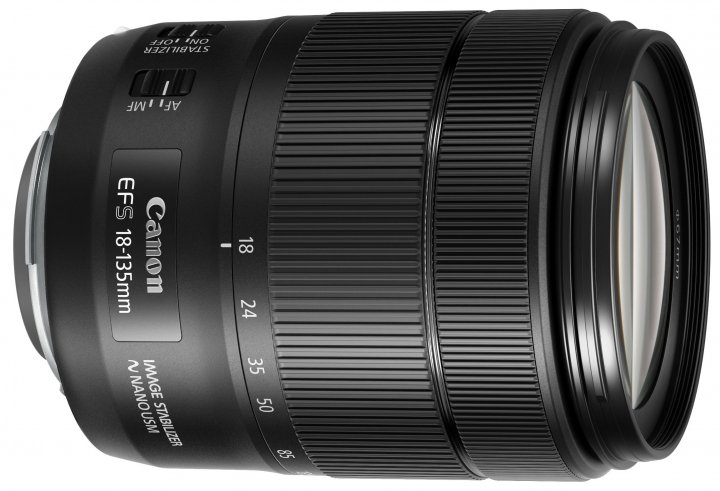 Canon EF-S 18-135 mm f/3.5-5.6 IS USM [Bildmaterial: Canon]