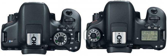 Canon EOS 750D (links) und 760D im Vergleich [Bildmaterial: Canon]