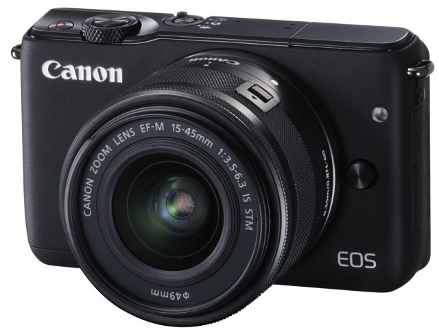 Canon EOS M10 mit EF-M 15-45 mm IS STM [Bildmaterial: Canon]