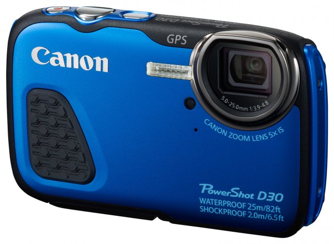 Canon PowerShot D30 für Unterwasseraufnahmen [Bildmaterial: Canon]
