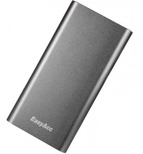 Aluminiumgehäuse und viel Kapazität fürs Geld: EasyAcc Premium 8.200 mAh [Bildmaterial: EasyAcc]