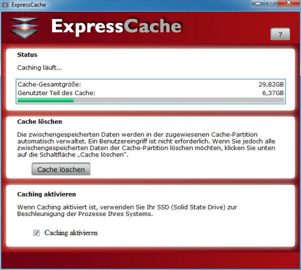 SanDisk ReadyCache Software: ExpressCache