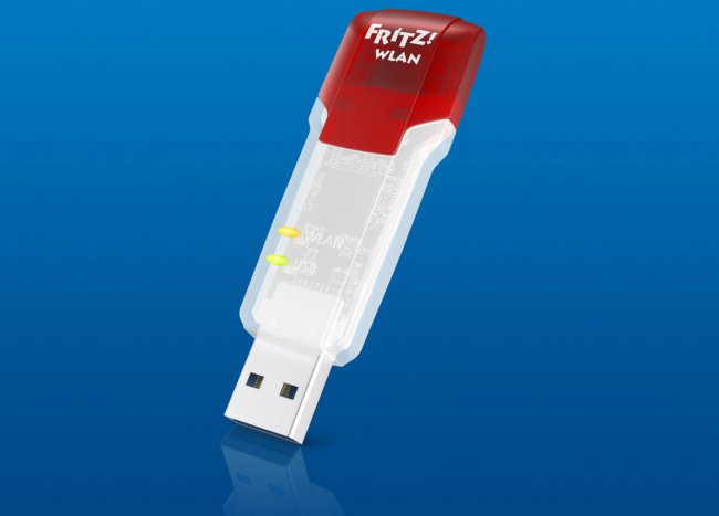 Fritz!WLAN Stick AC 860: Endlich auch ein USB-Stick, der im ac-Standard bis zu 866 Mbit/s bietet (Quelle: AVM)