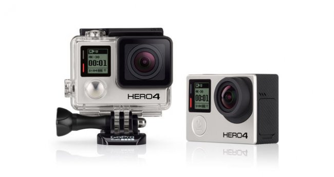 Die neue GoPro Hero 4 Black erlaubt es 4K-Videos mit 30 fps aufzunehmen [Bildmaterial: GoPro]