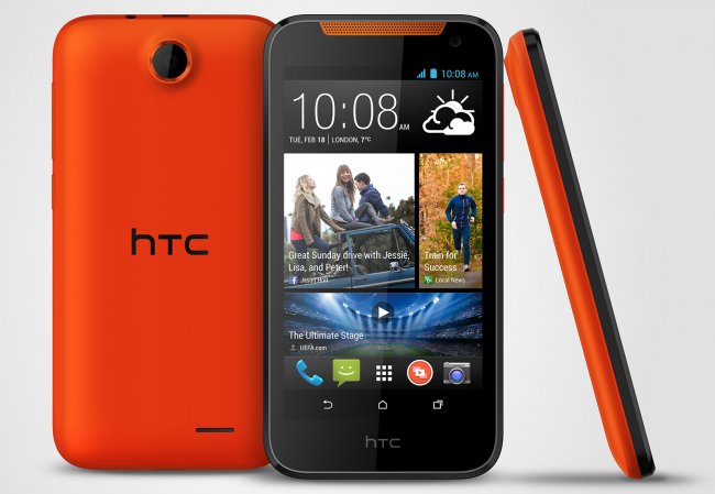 HTC Desire 310: Neues günstiges Smartphone als Konkurrenz zum Moto G [Bildmaterial: HTC]