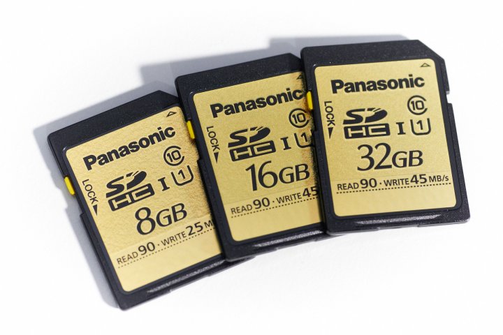 Panasonic Gold SDHC Speicherkarten
