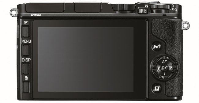 Nikon 1 V3 - Rückseite mit hochauflösendem LCD [Bildmaterial: Nikon]