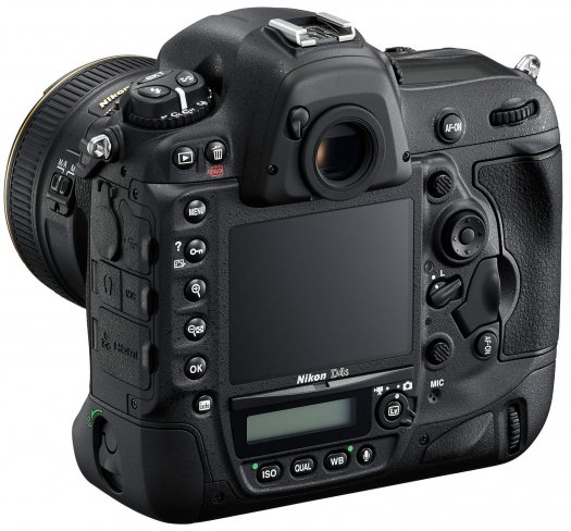 Nikon D4s: Rückseite [Bildmaterial: Nikon]