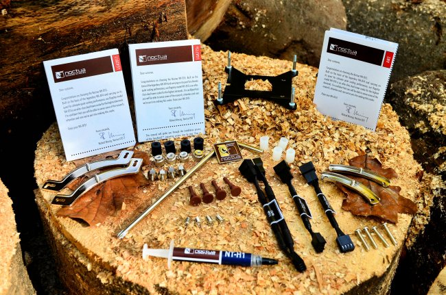 Noctua NH-D15 - Das reichhaltige Zubehörpaket