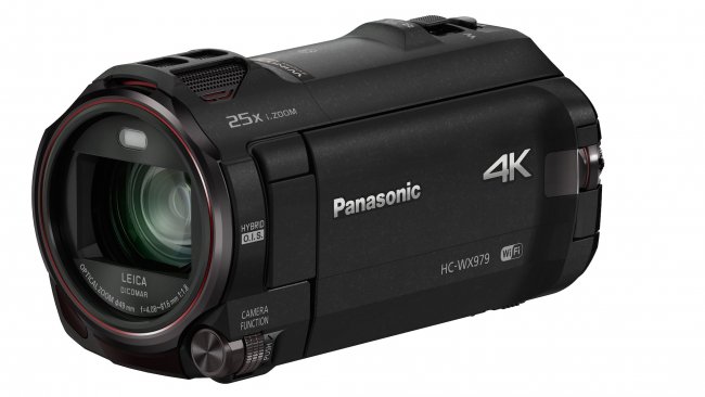 Panasonic WX979: 4K-Camcorder mit zweiter Kamera
