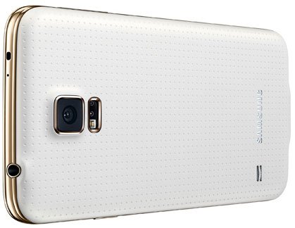 Als kleine Besonderheit ist diese Variante auch in Weiß mit goldenem Rahmen zu haben [Bildmaterial: Samsung]