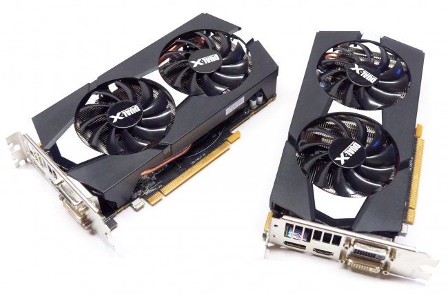 Kaum zu unterscheiden: Sapphire R9 270 Dual-X und R7-265 Dual-X