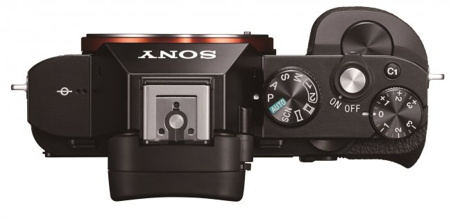 Sony Alpha 7S (A7S) - Oberseite [Bildmaterial: Sony]