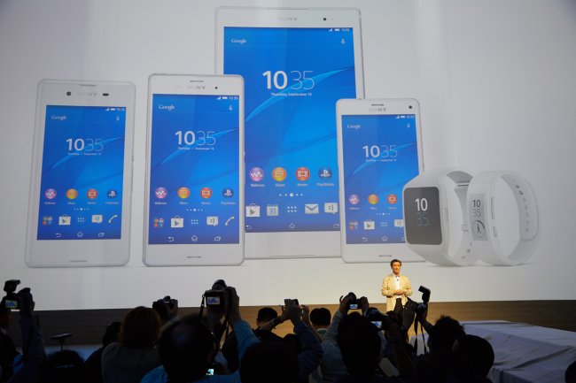 Sony Xperia Z3 Line-Up auf der IFA 2014