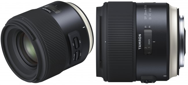 Tamron SP 35 mm f/1.8 Di VC USD im neuen 'Human Touch'-Design [Bildmaterial: Tamron]