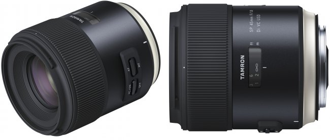 Tamron SP 45 mm f/1.8 Di VC USD im neuen 'Human Touch'-Design [Bildmaterial: Tamron]