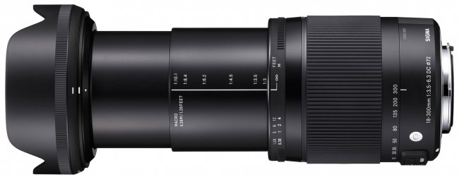 Sigma 18-300 mm f/3.5-6.3 DC Macro OS HSM Contemporary (C014) [Bildmaterial: Sigma]