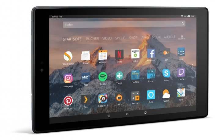 Amazon Fire HD 10 (2017) [Bildmaterial: Amazon]
