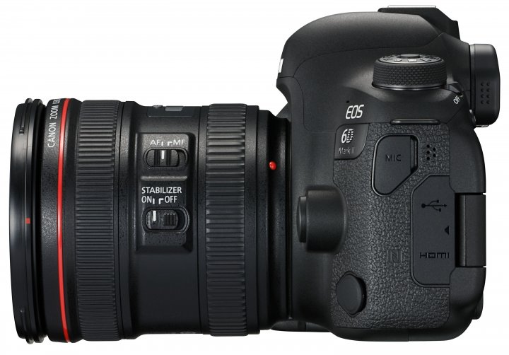 Canon EOS 6D Mark II + Canon EF 24-70 mm f/4L IS USM [Bildmaterial: Canon]