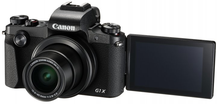 Canon PowerShot G1 X Mark III: Das Display lässt sich nach außen klappen [Bildmaterial: Canon]