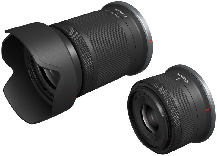 Canon RF-S 18-150mm F3.5-6.3 IS STM und 18-45mm F4.5-6.3 IS STM [Bildmaterial: Canon Deutschland]