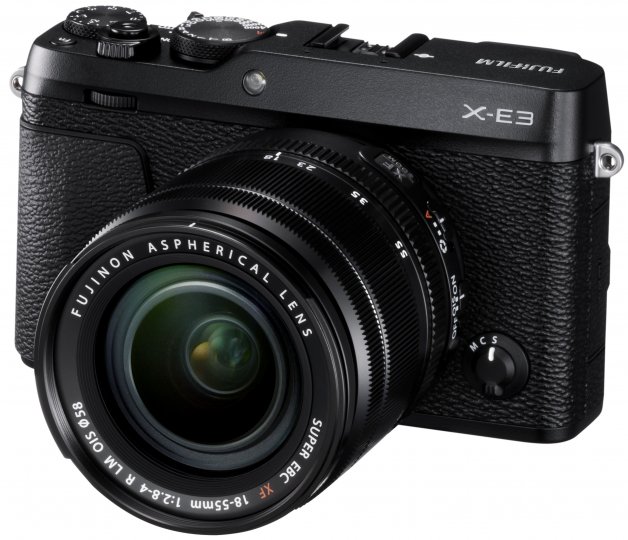 Fujifilm X-E3 zusammen mit dem XF18-55mmF2.8-4 R LM OIS Kit-Objektiv [Bildmaterial: Fujifilm]