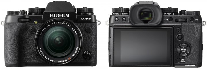 Fujifilm X-T2 [Bildmaterial: Fujifilm]