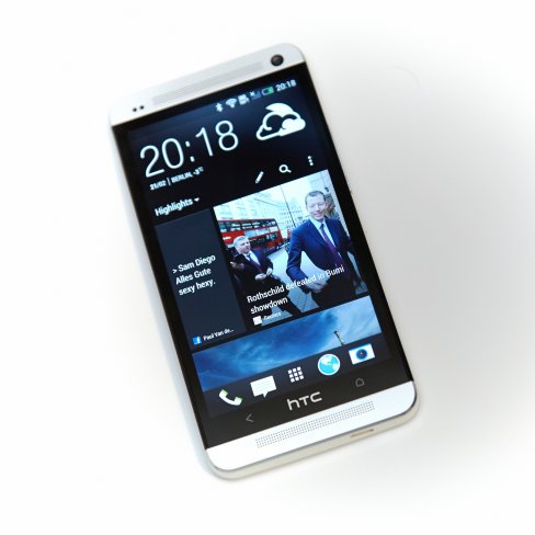 HTC One (2013) auf dem 777-Event in Berlin
