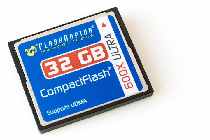 FlashRaptor 600x Ultra (16 GByte) CompactFlash-Speicherkarte