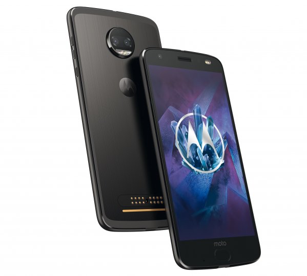 Auf die Rückseite des Motorola Moto Z2 Force Edition können Mods wie das Polaroid Insta-Share aufgesteckt werden