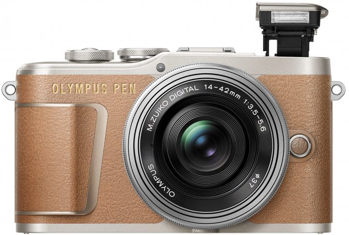 Olympus PEN E-PL9: Der Blitz ist in die Kamera gewandert [Bildmaterial: Olympus]