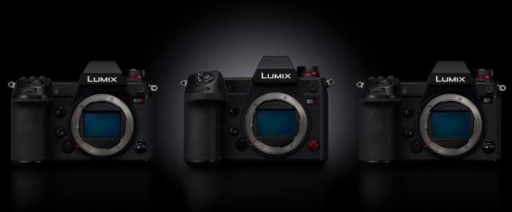 Panasonic Lumix S1R, S1H und S1 (v.l.n.r.)