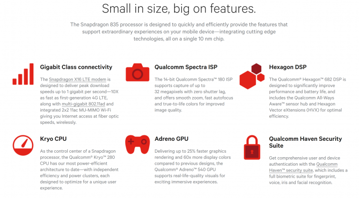 Qualcomm Snapdragon 835: Die Highlights im Überblick