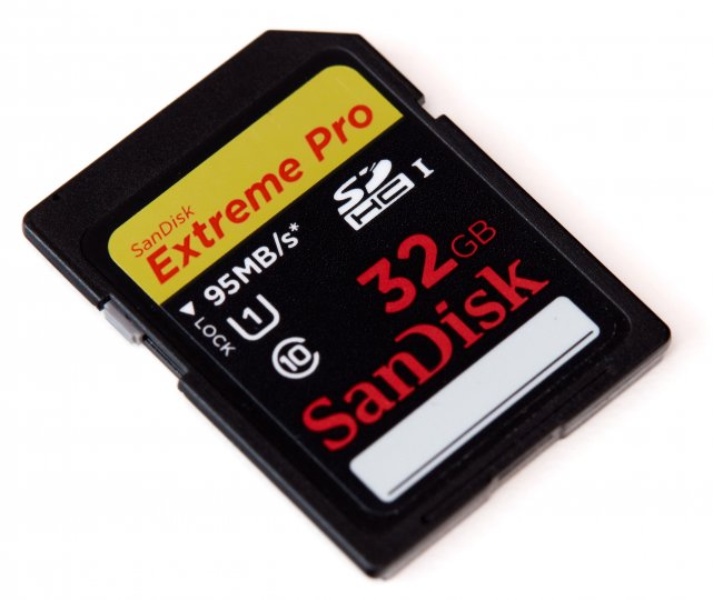 SanDisk Extreme Pro 95 MB/s SDHC-Speicherkarte, 32 GB