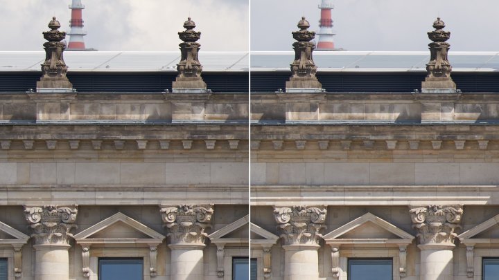 Testbild Sigma 150-600mm f/5-6.3 DG DN OS Sports | Bildrand bei 150 mm, f/5 und f/8 (re.)