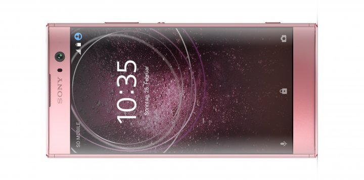 Das 5,2-Zoll-Full-HD-Display deckt die ganze Breite der Vorderseite des Sony Xperia XA2 ab