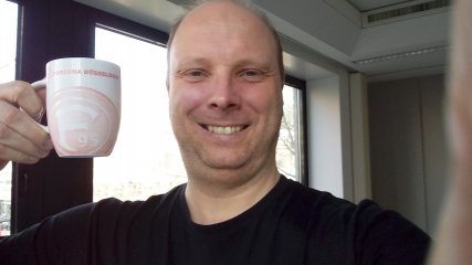 Selfie des Acer Liquid Z6 Plus: Nicht frei von Unschärfen, aber brauchbar