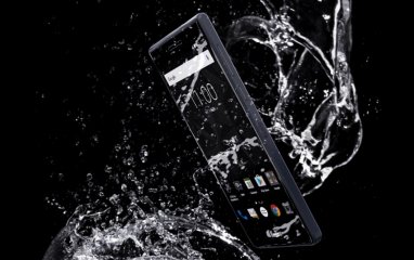 Das Gehäuse des BlackBerry Motion ist wasser- und staubdicht