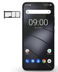Das Gigaset GS4 kann zwei Nano-SIM-Karten plus eine Speicherkarte aufnehmen