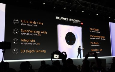 Kamera-Ausstattung des Huawei Mate 30 Pro