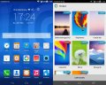 Das MediaPad X1 7.0 besitzt mit Android 4.4 und Emotion UI 2.3 die gleiche Software wie das Ascend P7, ebenso stehen wieder viele Designs zur Auswahl