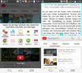 Per Dual Window kann man mit zwei Apps gleichzeitig arbeiten, was durch den großen Bildschirm auch stellenweise Sinn macht