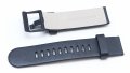 Das Standard-Armband der G Watch R besteht aus schwarzem Leder und lässt sich mit etwas Geschick schnell austauschen