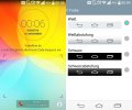 LG L Fino: Auch der Knock Code ist wieder mit dabei, zudem lässt sich die Farbe der unten Button-Leiste einstellen