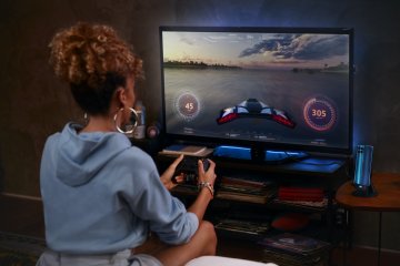 Dank der Ready For Platform kann man das Motorola Moto G100 an einen Bluetooth-Controller anschließen und dann wie auf einer echten Konsole spielen