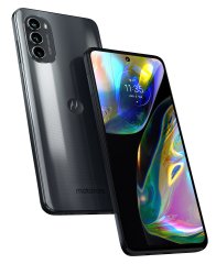 Das Motorola Moto G82 5G hat ein kompaktes Format und ein brillantes OLED-Display
