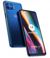 Das Motorola Moto G 5G Plus hat vorn zwei und hinten vier Kameras